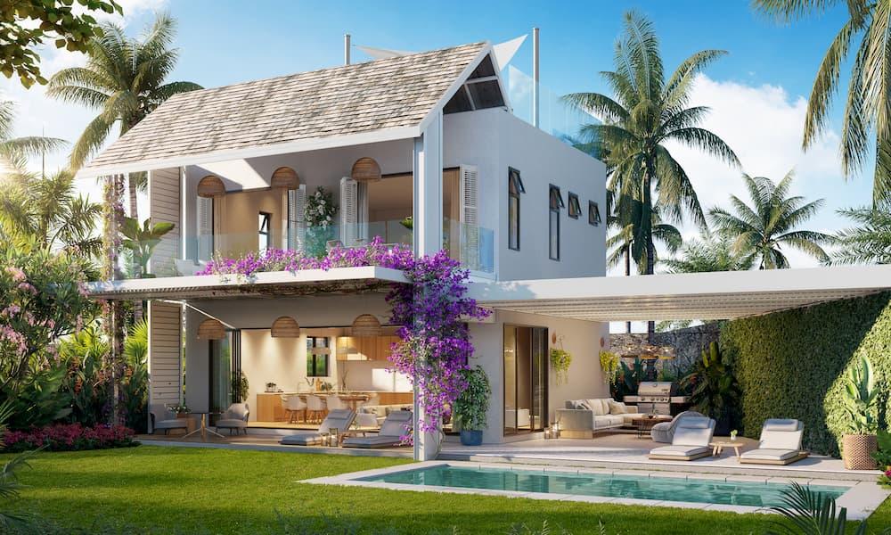 This Mauritius beach home could be your luck