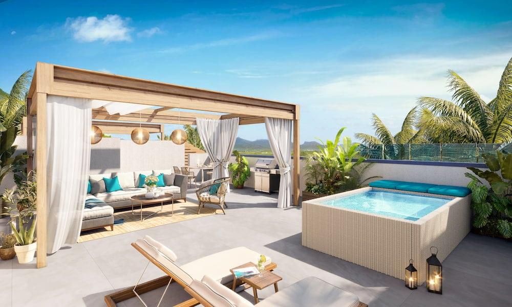 The island's north hosts prime luxury real estate in Mauritius