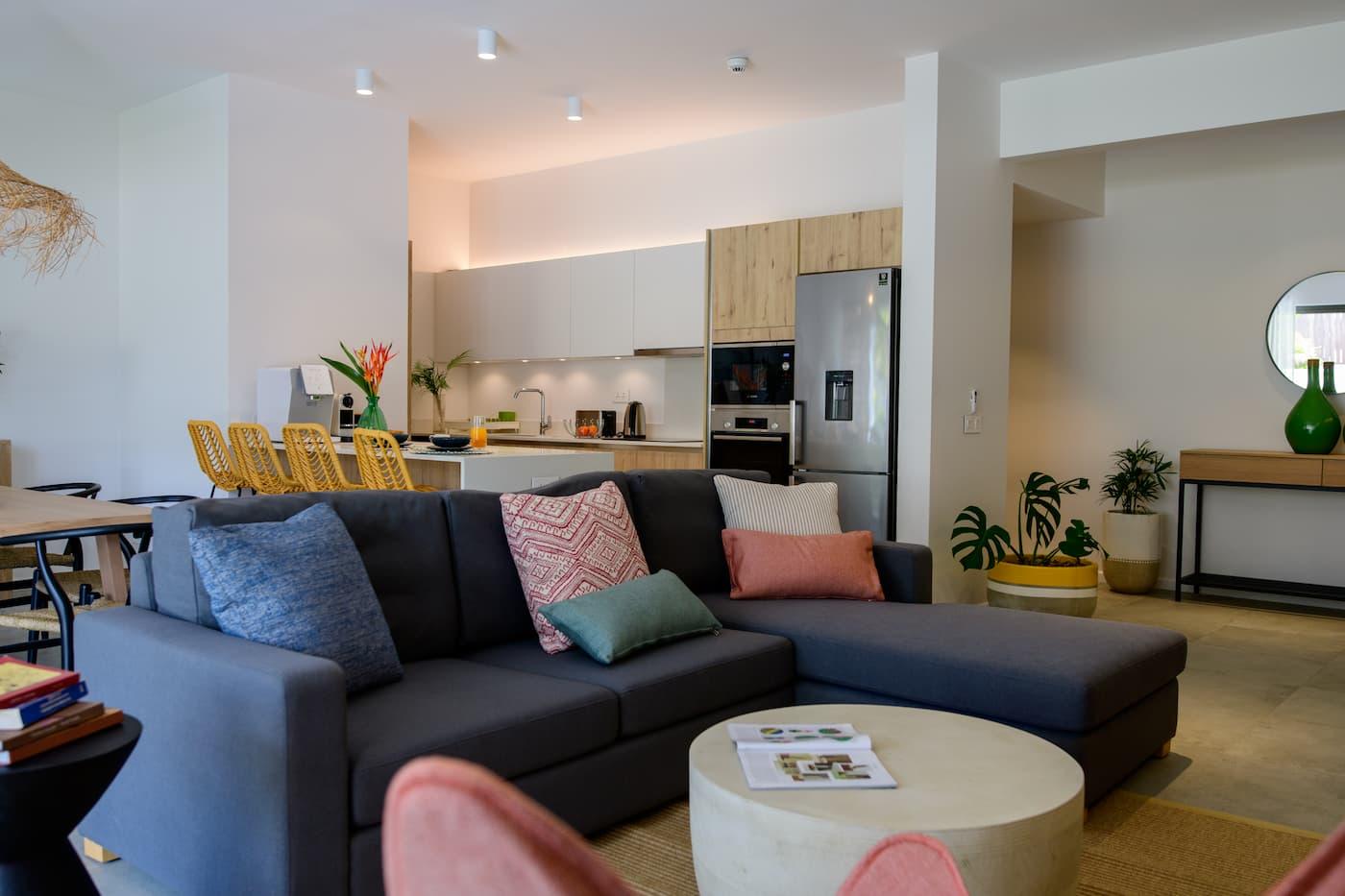 Les Residences de Mont Choisy livingroom