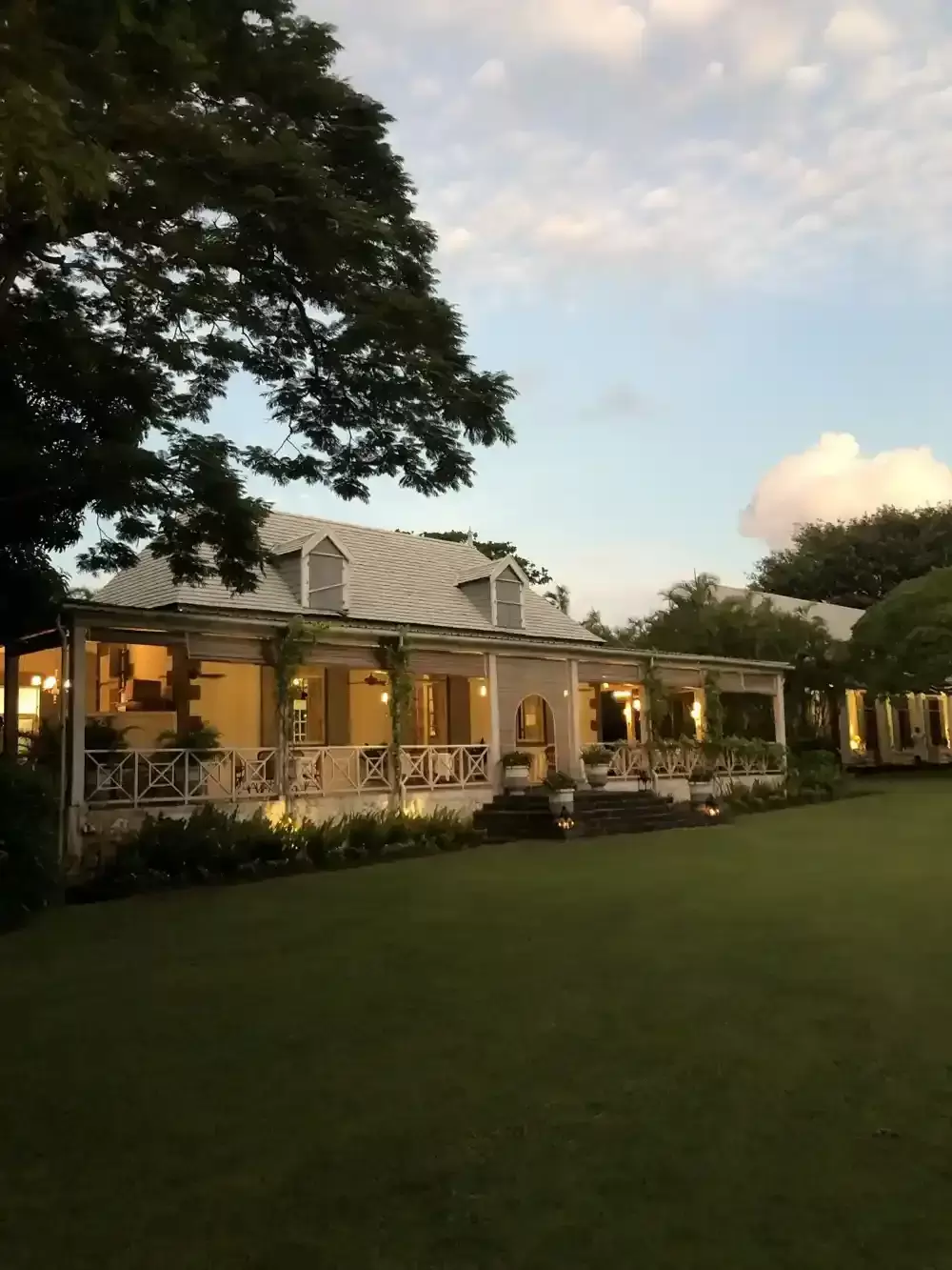 Old colonial house in Mauritius
